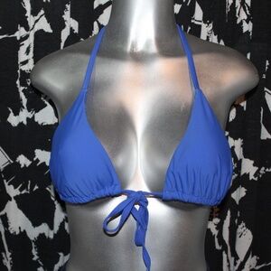Blue Bikini Top